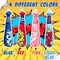 4E's Novelty 25 Piece Set Inflatable Baseball Bats With Pow Design, 12 Punch Balloons For Kids, 1 Huge 30" Bopper For Super Hero Birthday Bat, Carnival Prizes, And Baseball Bat Blow Up Fun, Ages 3+